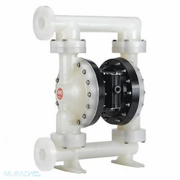 ARO Dbl DphrmPmp Flange PTFE/PP 3/4in 182gpm, 6CCR5