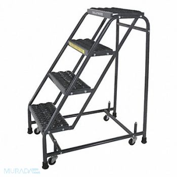 BALLYMORE Rolling Ladder Steel 38 In.H, 6CEF9