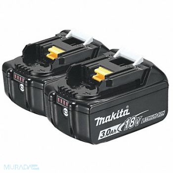 MAKITA Battery Pack (2) 3.0 Ah Li-Ion PK2, 6CFC2