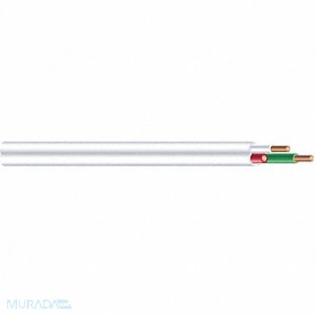 SOUTHWIRE T-Stat Cbl 3 Cond 18AWG Comm Wht 500ft, 6CGV6