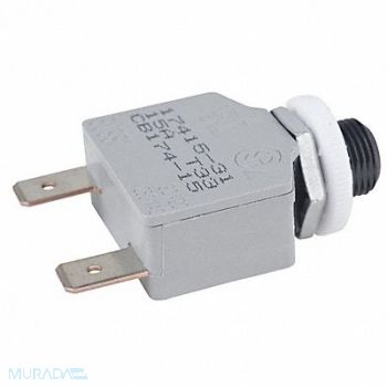 BUSSMANN Circuit Breaker 15A Manual Reset 250VAC, 6CHZ2