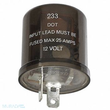 BUSSMANN Flasher 20A 3 Terminals 12VDC, 6CJF4