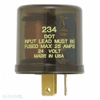 BUSSMANN Flasher 20A 3 Terminals 24VDC, 6CJF5