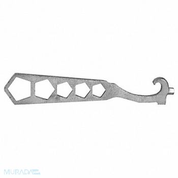 DIXON VALVE COUPLING Five Hole Hydrant Wrench, 6CLV4