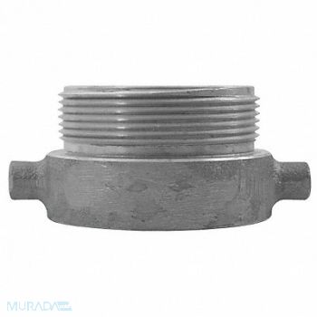 DIXON VALVE COUPLING Fire Hose Adapter Straight NPTxNH, 6CLX3