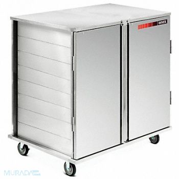 CARLISLE DINEX Meal Deli Crt Uninsltd Pass Stnls SStl, 6CRL1