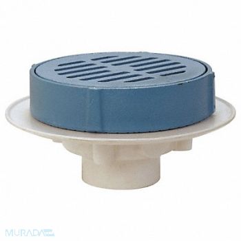 ZURN Drain Floor 4 In 11-7/16 In D 5-3/4 In H, 6CUP6