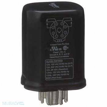 SCHNEIDER H7948 Sealed Relay 8 Pin Octal 240VAC, 6CVN6