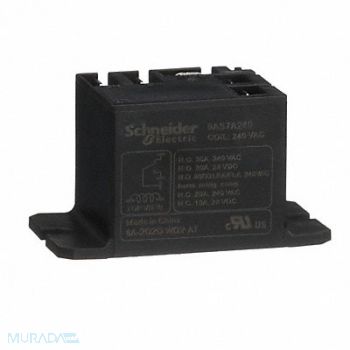 SCHNEIDER H8128 Enclosed Power Relay 5 Pin 240VAC SPDT, 6CWZ3