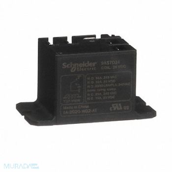 SCHNEIDER H8128 Enclosed Power Relay 5 Pin 24VDC SPDT, 6CWZ5