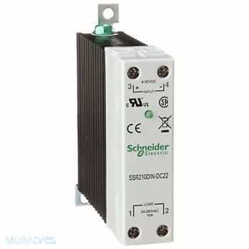 SCHNEIDER Solid State Relay In 4 to 32VDC 10, 6CWZ7