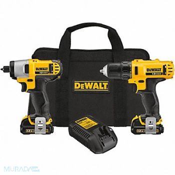 DEWALT Cordless Combination Kit 2 Tools 12V DC, 6CXN9