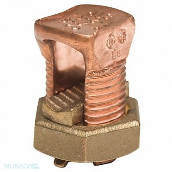 GRAINGER APPROVED Split-Bolt Conn Cu Square Head, 6CYZ3