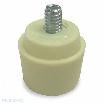 NUPLA Hammer Tip 1 In Dia Medium Hard Cream, 6D056