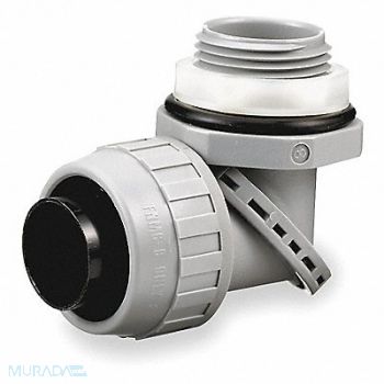 HUBBELL WIRING DEVICE-KELLEMS Conduit Fitting Nylon Trade Size 1in, 6D099