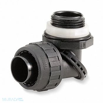 HUBBELL WIRING DEVICE-KELLEMS Conduit Fitting Nylon Trade Size 1in, 6D111