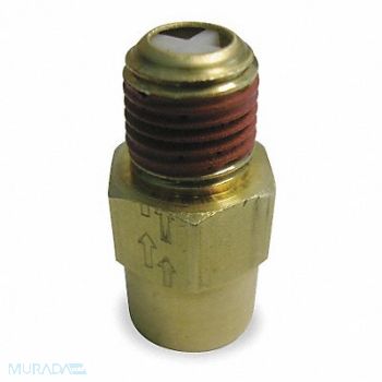 CONTROL DEVICES Check Valve 1/4 (F)NPT Inlet 1-7/16 L, 6D917