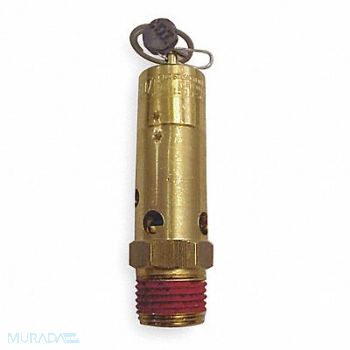 CONTROL DEVICES Air Safety Valve 1/2 Inlet 200 psi, 6D926