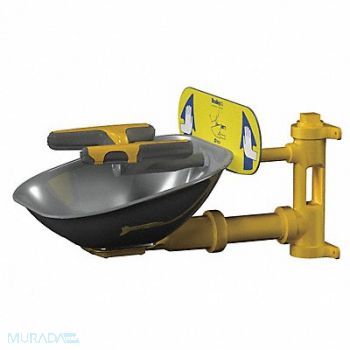 BRADLEY Eyewash Station Wall Mnt SS 15-1/2W, 6DGY4