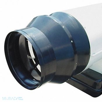 HEAT WAGON Portable Htr Duct Outlet Adaptor 13 dia, 6DMP0