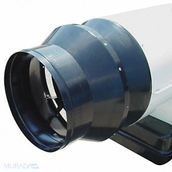 HEAT WAGON Portable Htr Duct Outlet Adaptor 15 dia, 6DMP1