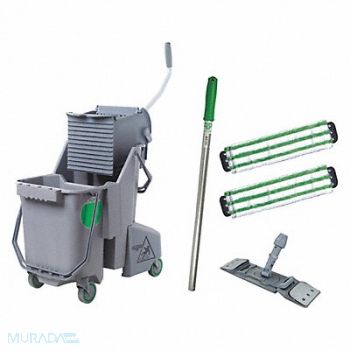 UNGER Table Cleaning Kit Gray/Green 8 gal, 6DTG6
