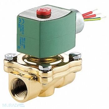 REDHAT Solenoid Valve Brass NO Air Inert Gas, 6DYL8