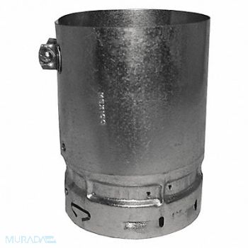 AMERI-VENT Male Vent Adapter 4 Dia 6 L, 6E805