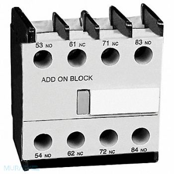 DAYTON Aux Contact IEC 3NO/1NC 120VAC/240VDC, 6EAT6