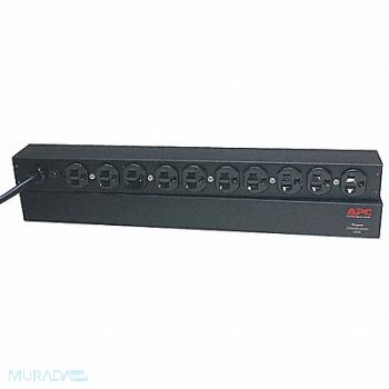 APC BY SCHNEIDER ELECTRIC PDU 15A 10 Outlet 12 ft Black, 6ECK4