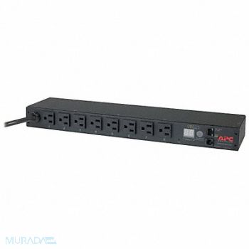 APC BY SCHNEIDER ELECTRIC PDU 15A 8 Outlet 12 ft Black, 6ECK7