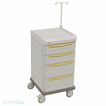 METRO Isolation Cart Polymer Light Taupe, 6EJF3