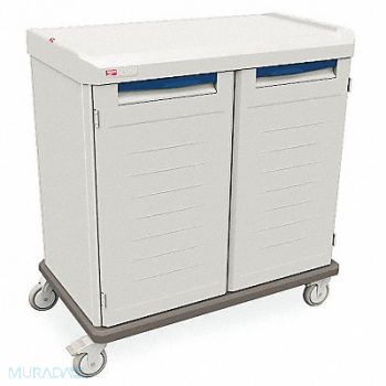 METRO Supply Cart Polymer Light Taupe, 6EJF9