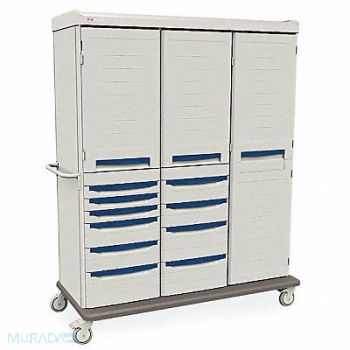 METRO SpplyCab Taupe Plymr 28 x78 x65.7, 6EJJ2