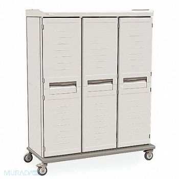 METRO SpplyCab Taupe Plymr 28 x78 x65.7, 6EJJ3