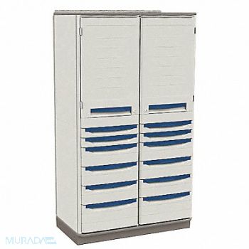 METRO SpplyCab LtTaupe Plymr 23.4 x72.5 x41.3, 6EJJ8