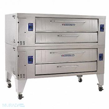 BAKERS PRIDE Gas Deck Oven Double, 6EKV1