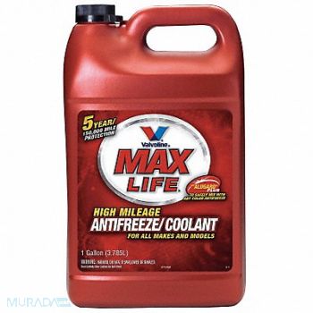 VALVOLINE Antifreeze Coolant 1 gal Concentrated, 6EMX8