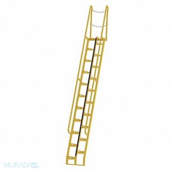 VESTIL Alternating Tread Stair Unit 16 ft 6 H, 6EPF3