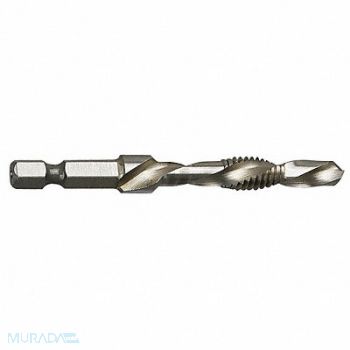 WESTWARD Drill/Tap/Countersink Bit 5/16-18x3-1/4L, 6EXL4