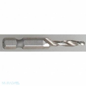 WESTWARD Drill/Tap/Countersink Bit 8-32x2 In L, 6EXL8