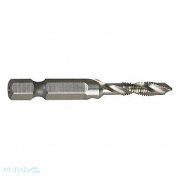 WESTWARD Drill/Tap/Countersink Bit 10-32x2-1/4 L, 6EXN0