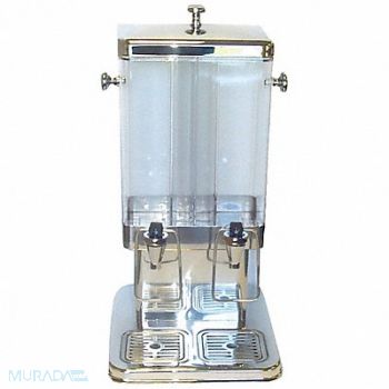 TABLECRAFT PRODUCTS COMPANY Double Bev. Dispenser 3 Gallons, 6EYY1