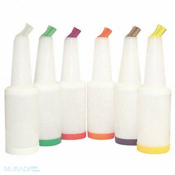 TABLECRAFT PRODUCTS COMPANY Twelve-Piece Pourer Set Quart PK12, 6EZP0