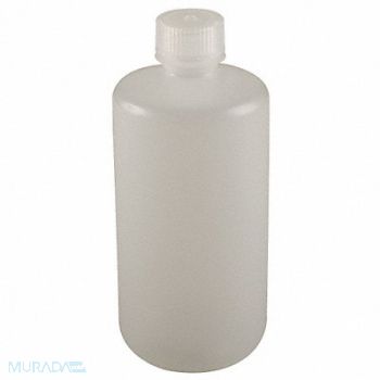 LAB SAFETY SUPPLY Bottle 1000 mL 32 Oz Narrow Mouth PK6, 6FAR2