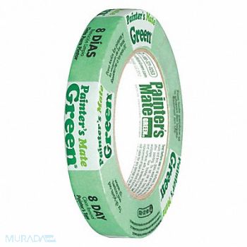 SHURTAPE MaskingTape 11/16 W 60yd L Green, 6FEN0