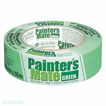 SHURTAPE Masking Tape 1 7/16 W 60 yd L Green, 6FEN2