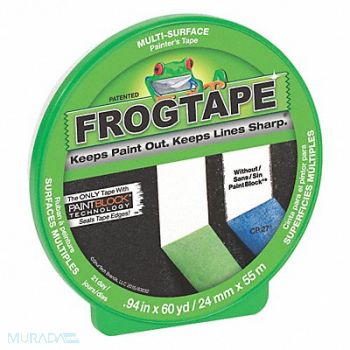 SHURTAPE MaskingTape 15/16 W 60yd L Green, 6FET4