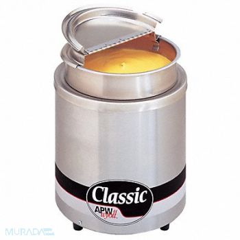 APW WYOTT Round Countertop Warmer 7 Qt, 6FGT2