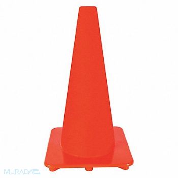 GRAINGER APPROVED Traffic Cone 18In Orange, 6FGZ1